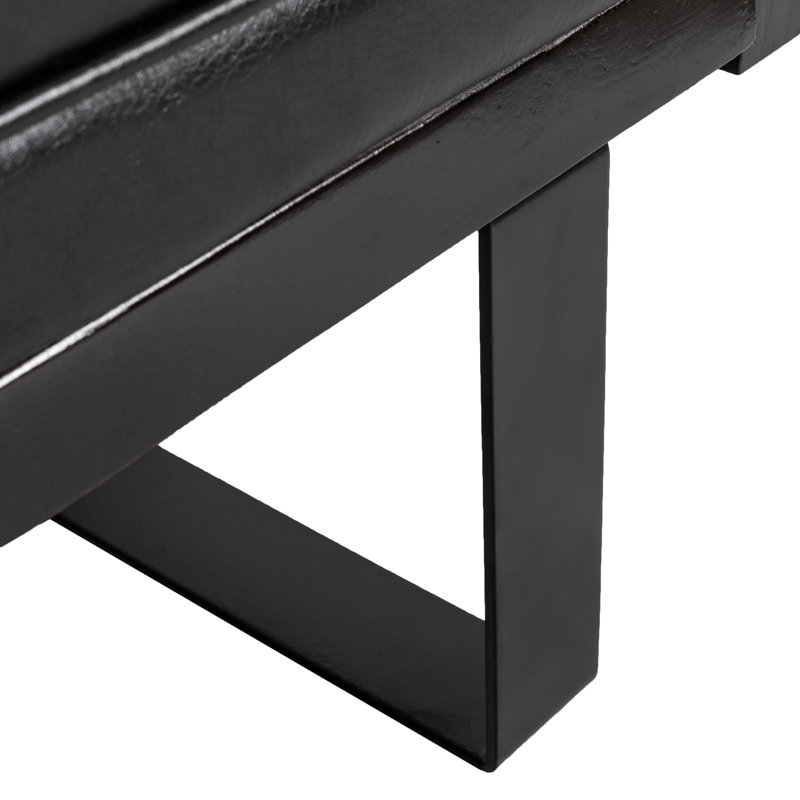 17 Stories 72.5'' Faux Leather Loveseat Wayfair